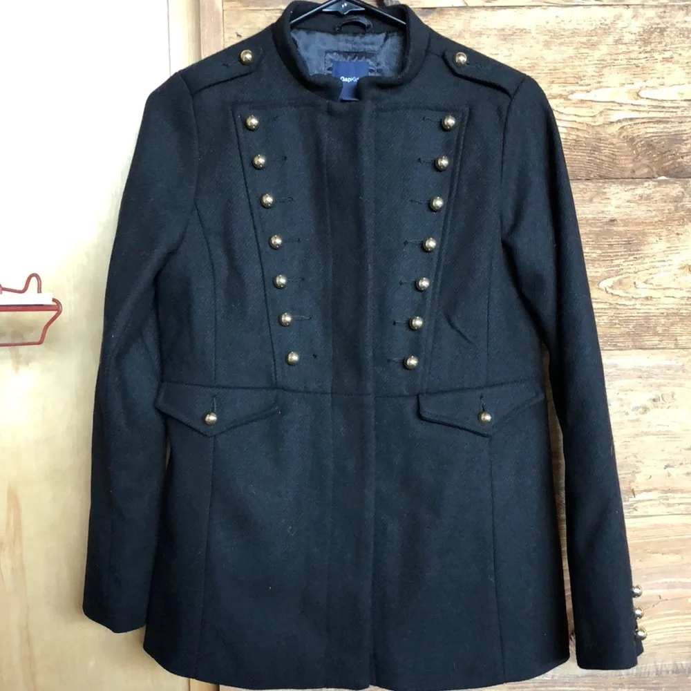 Gap military style jacket Coat nwot